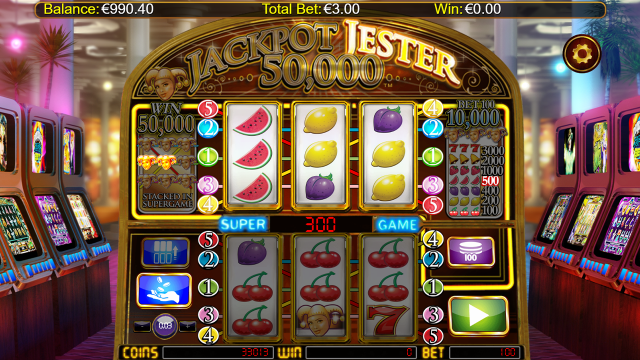 Характеристики слота Jackpot Jester 50 000 7