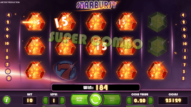 Игровой интерфейс Starburst 4